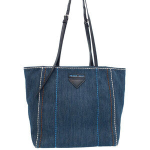 PRADA Denim Tote Bag